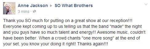 SO What Brothers - Voted Best Cover Band Denver Colorado Best Wedding Band SO What Brothers Voted Best Cover Band Denver Colorado Best Wedding Band